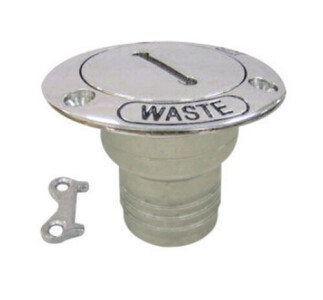 Pis Su Çıkış Ağzı - Ø 38mm, Paslanmaz Çelik - LHR