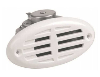 Plastik Gömme Korna 12V Beyaz - LHR