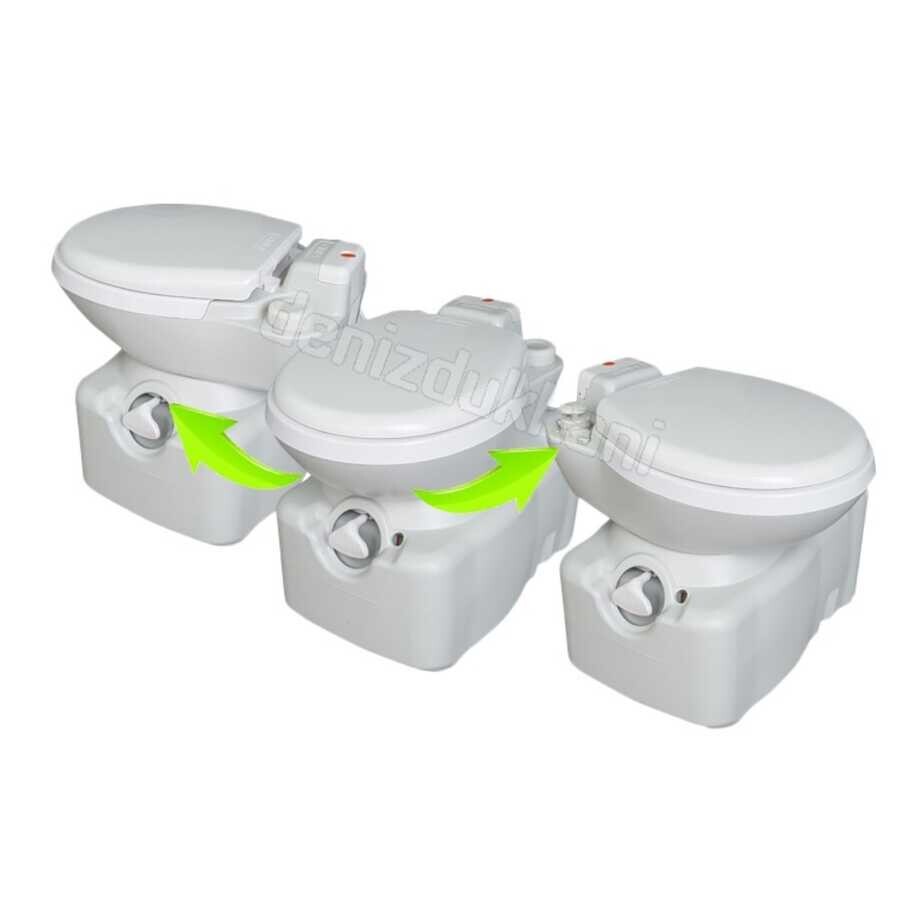 Porvaletti Tekerlekli Kasetli Karavan Tuvaleti 22Lt Pis Su Tankı - 2