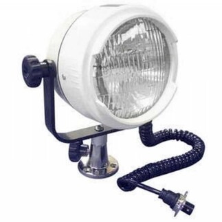 Projektör, Beyaz ABS Gövdeli, Aluminyum Ayaklı - LHR