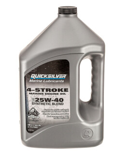 Quicksilver 25W-40 4 Zamanlı Sentetik Motor Yağı 3.78 Litre - 1