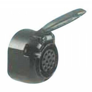 Römork için Priz, Siyah ABS, 13 Soketli, 12V - LHR