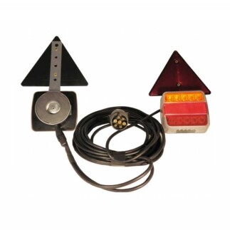 Römork Lamba Kiti Reflektif Üçgenli, Mıknatıs Bağlantılı - LHR