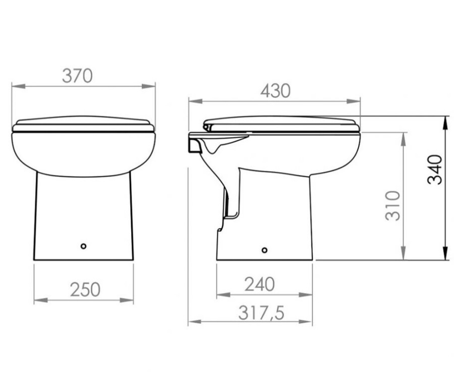 Sanimarin 31 Luxe Marin Tuvalet - 4