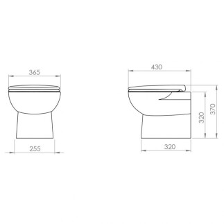 Sanimarin 32 Luxe Marin Tuvalet - 4