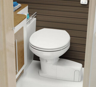 Sanimarin Maxlite+ S Comfort Bidet (Taharet Musluklu) Marin Tuvalet 12V - 4