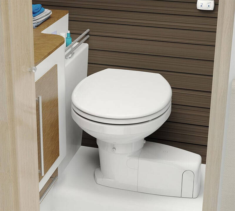 Sanimarin Maxlite+ S Comfort Bidet (Taharet Musluklu) Marin Tuvalet 12V - 4