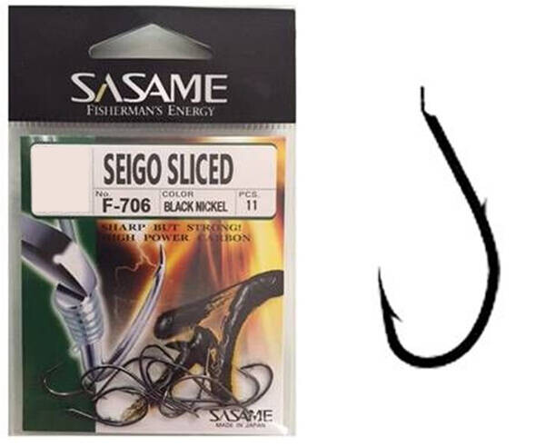 Sasame Seigo Sliced F-706 Black Nickel Olta İğnesi - 1