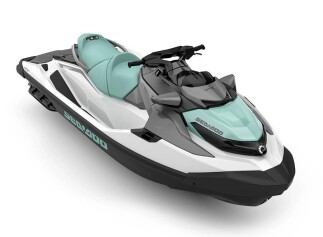 Seadoo GTX PRO 130 iBR Jet Ski / (White - Neo Mint ) 2025 - SEADOO
