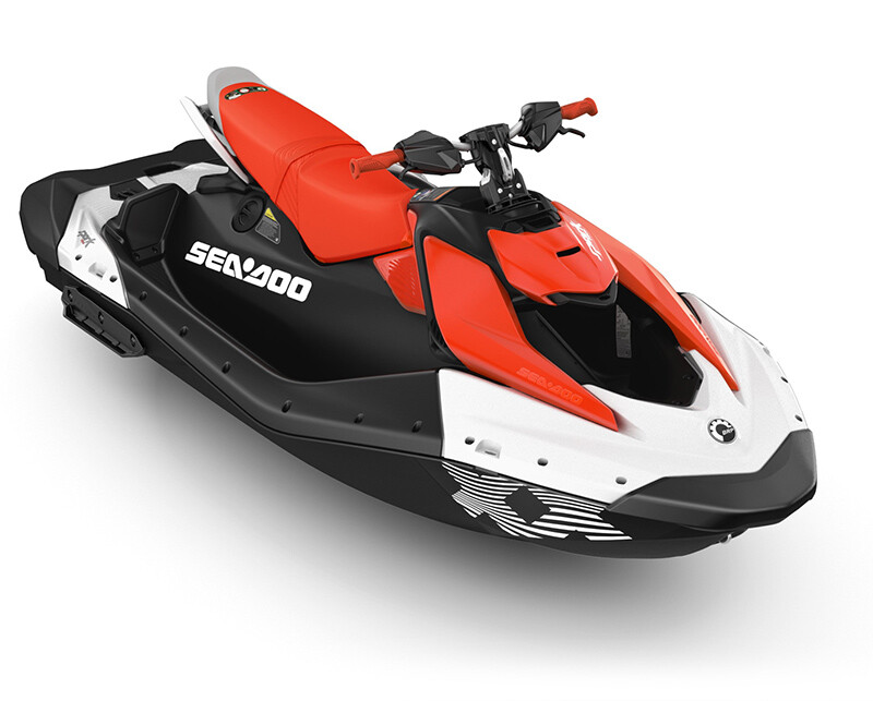 Seadoo Spark Trixx 90 Jetski 2026 (Dragon Red / Bright White) - 1