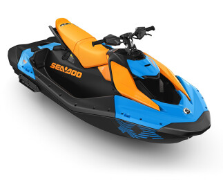 Seadoo Spark Trixx 90 Jetski 2026 (Gulfstream Blue / Orange Crush) - SEADOO