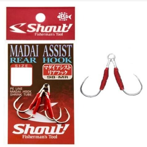 Shout Madai Assist Rear Hook Serisi Olta İğnesi - 1