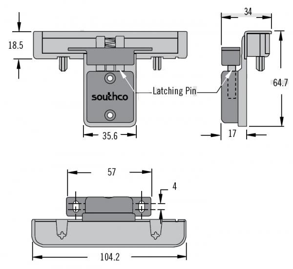 Southco Marine Polar Kilit - 2