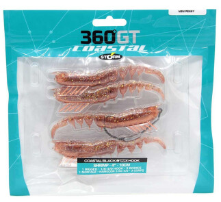 Storm 360 GT Coastal Shrimp Hook Silikon Karides 8cm (4'lü paket) - 2