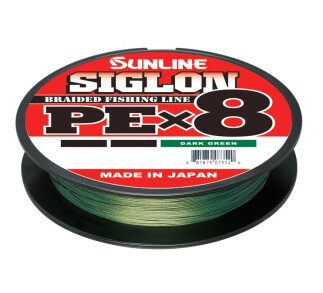 Sunline Siglon PE x 8 Dark Green 300mt İp Misina - 1