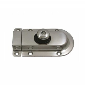 Sürgü Kilit Yatay Paslanmaz Çelik 91x56x10mm - LHR