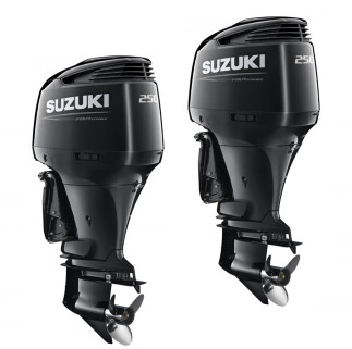 Suzuki 250 HP Elektronik Kumanda Kollu Deniz Motoru (ÇİFT) - 1