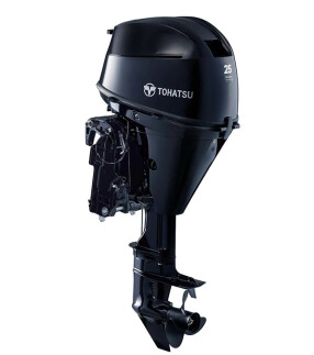 Tohatsu 25 HP Deniz Motoru, Marşlı Trimli, Uzun Şaft (MFS25DETL) - TOHATSU