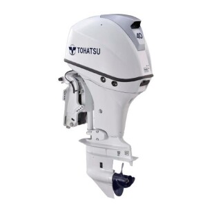 Tohatsu 40 HP Deniz Motoru, Uzun Şaft (Beyaz) - TOHATSU