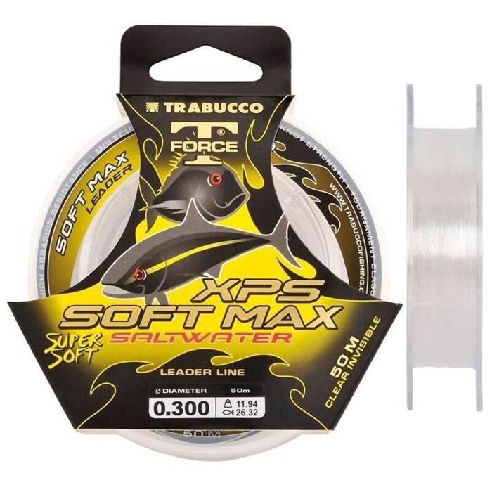 Trabucco Xps Soft Max Shock Leader Misina 50mt 0.30mm - 1