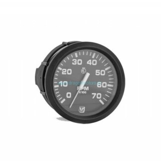 Uflex F08 Devir Göstergesi 0-7000 RPM Siyah - ULTRAFLEX