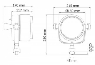 Vardavelaya Montaj Projektör 12V 200W - 4