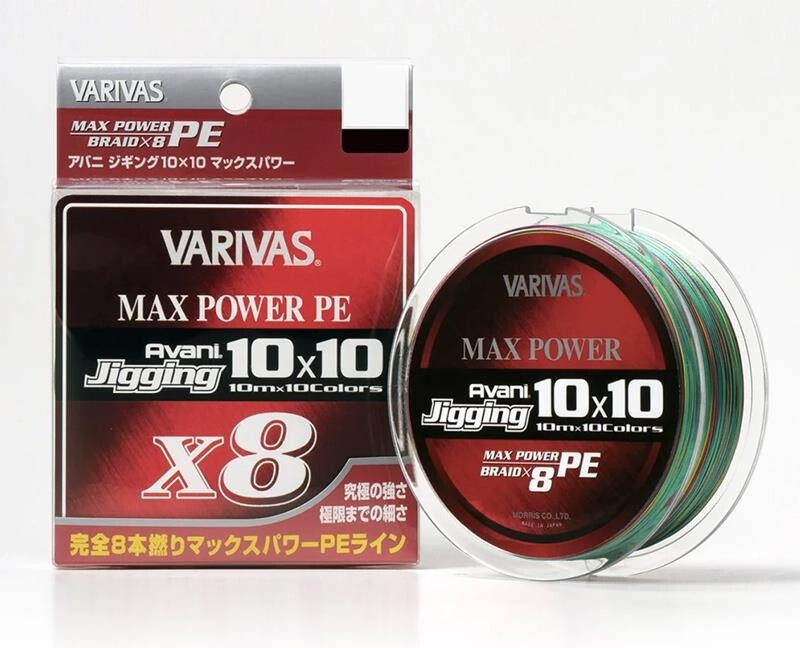 Varivas Avani Jigging Max Power İp Örgü Misina PE #4 300m (Multicolor) - 1