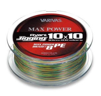 Varivas Avani Jigging Max Power İp Örgü Misina PE #4 300m (Multicolor) - 3