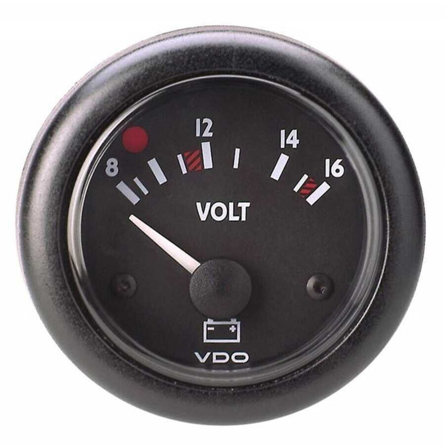 VDO Voltmetre 8-16V - 1