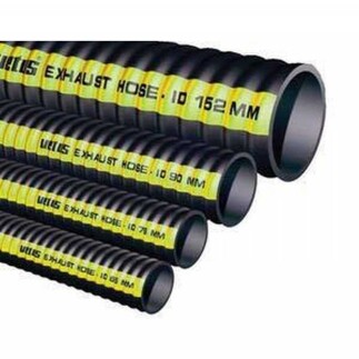 Vetus Egzoz Hortumu, Çelik Spiralle Kuvvetlendirilmiş Kauçuk - VETUS