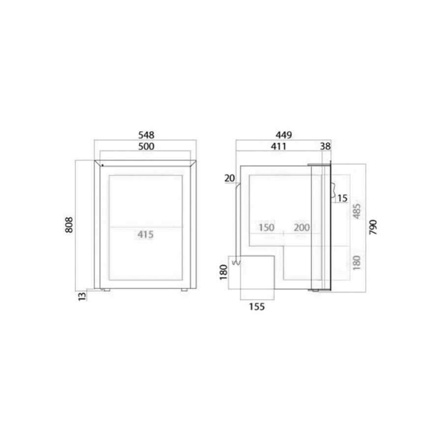 Vitrifrigo Buzdolabı C85iX - 4