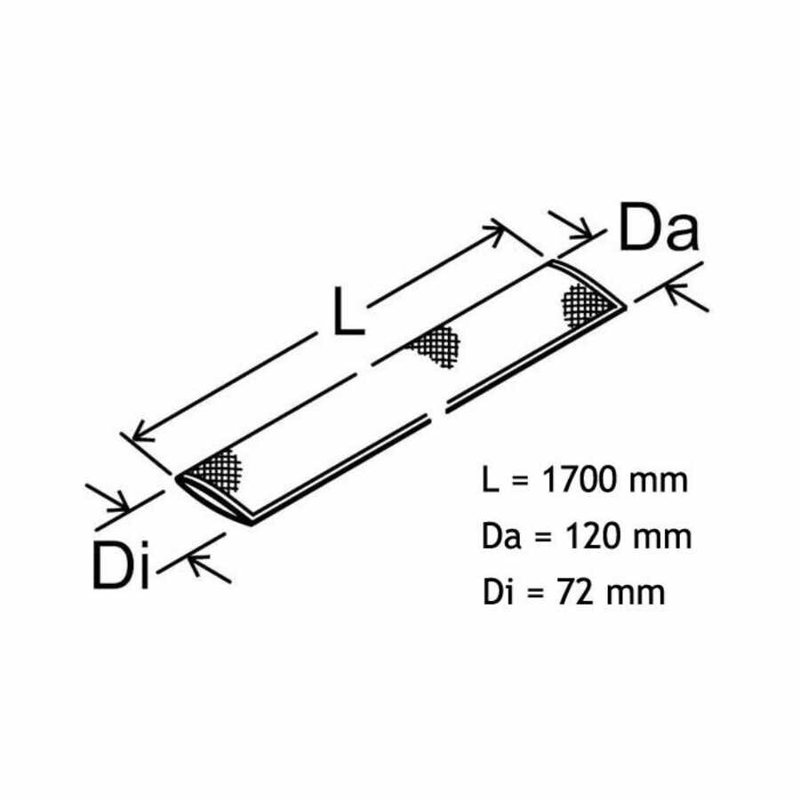 Webasto Egzoz Hortumu İzolasyon Kılıfı 170cm - 3