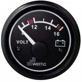 Wema Voltmetre 12V DC - 1