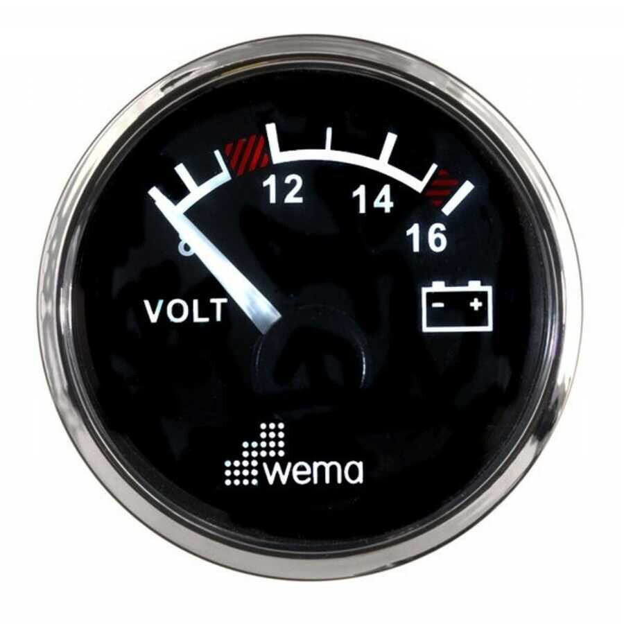 Wema Voltmetre 12V DC - Yeni - 1