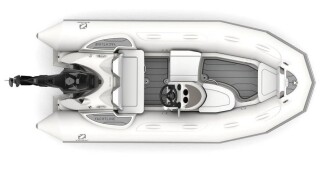 Zodiac Yachtline 400 DL Neoprene Fiber Taban Şişme Bot - 3