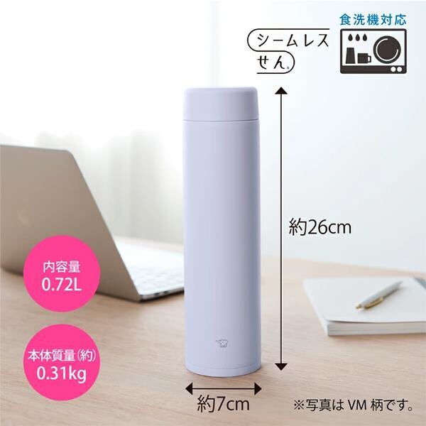 Zojirushi SM-GS72 Termos Matara 720ml Siyah - 9